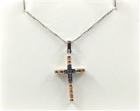 Collier Davite & Delucchi Homme in Or blanc CLU01772-BL1